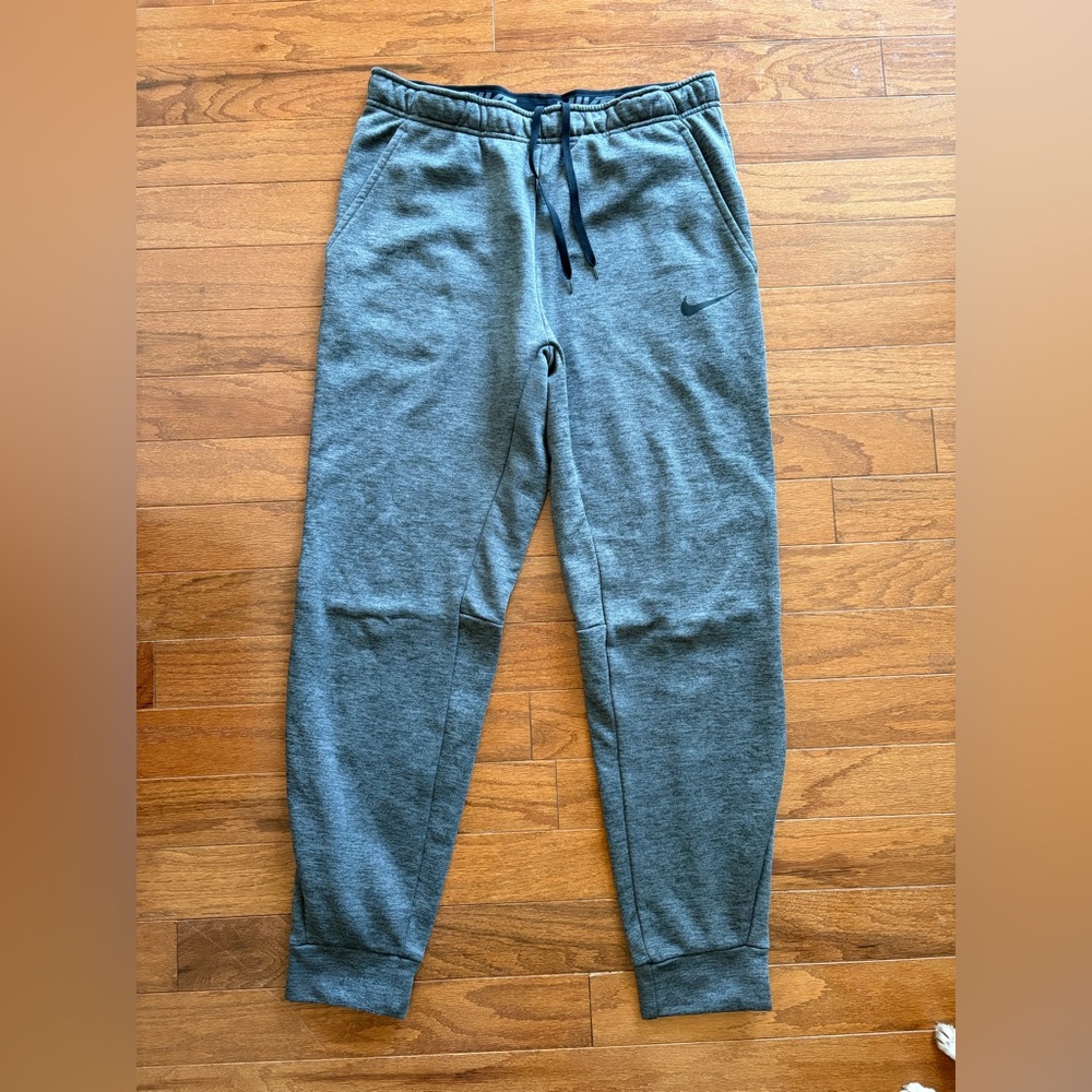 Nike Therma-Fit Fleece Pants in Gray